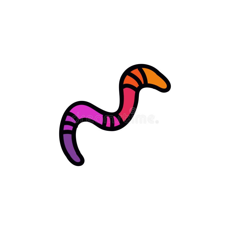 wiggly worm clipart