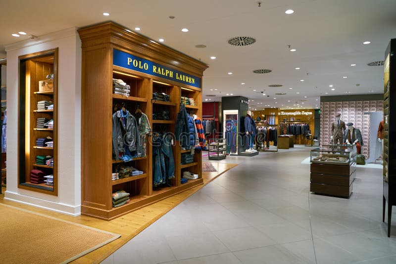 BUSAN, SOUTH KOREA - MAY 28, 2017: Polo Ralph Lauren store at