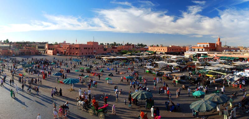 Jemaa el-Fnaa square. Marrakech, Morocco