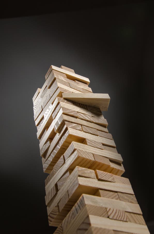 Jenga stock image. Image of brick, wood, tower, teamwork - 7853355