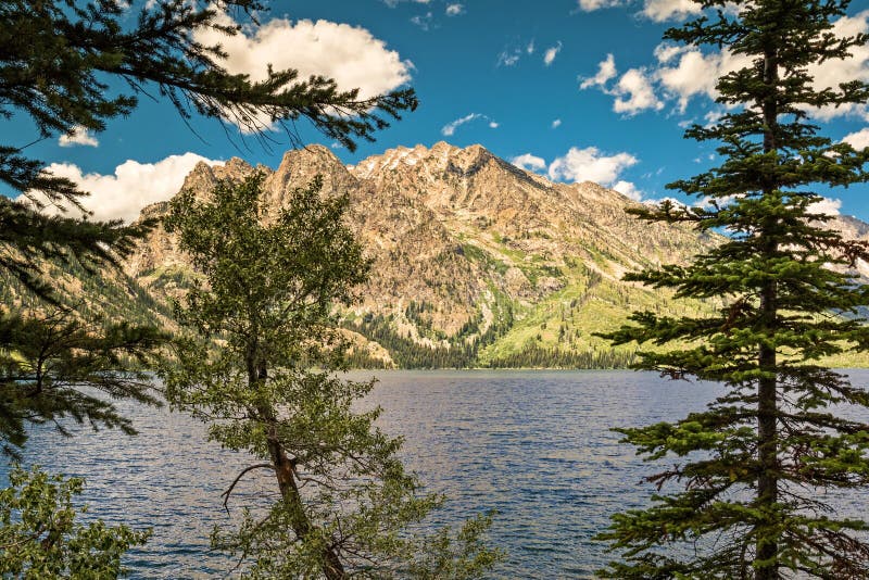 Jenny Lake, parc national grand de Tetons photos stock Jenny Lake, parc national grand de Tetons photos stock