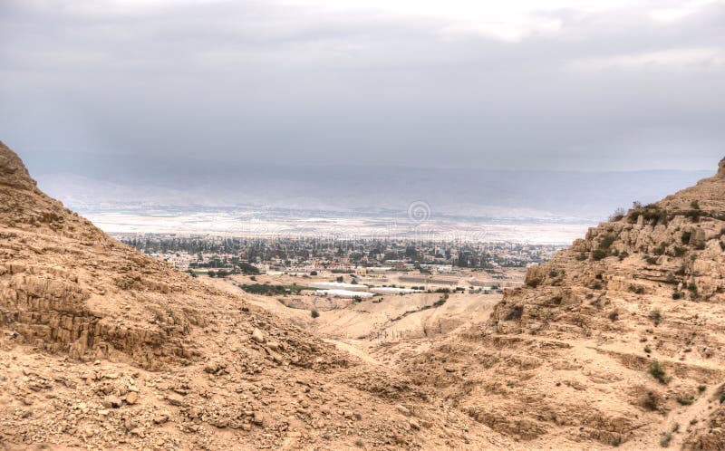 Landscape of jericho and judean desert. Landscape of jericho and judean desert