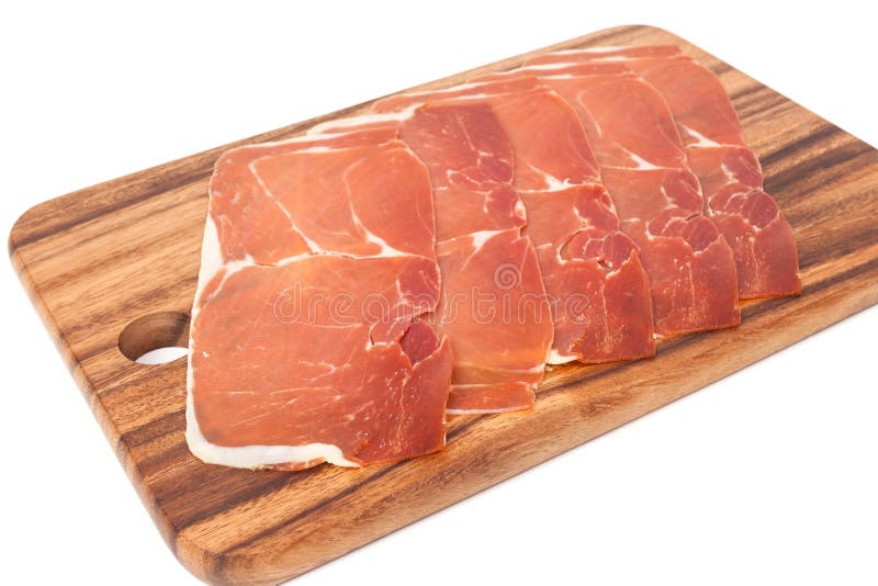 Jerked Meat and Drycured Ham from Spain Stock Photo Image of bacon