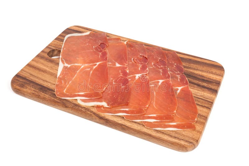 Jerked Meat and Drycured Ham from Spain Stock Photo Image of