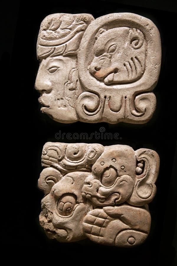Jeroglíficos mayas antiguos
