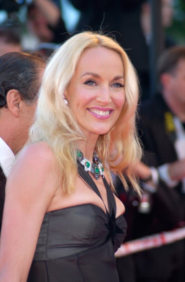 14MAY2000: Supermodel JERRY HALL at the premiere of James Ivory's The Golden Bowl at the Cannes Film Festival. Paul Smith / Featureflash