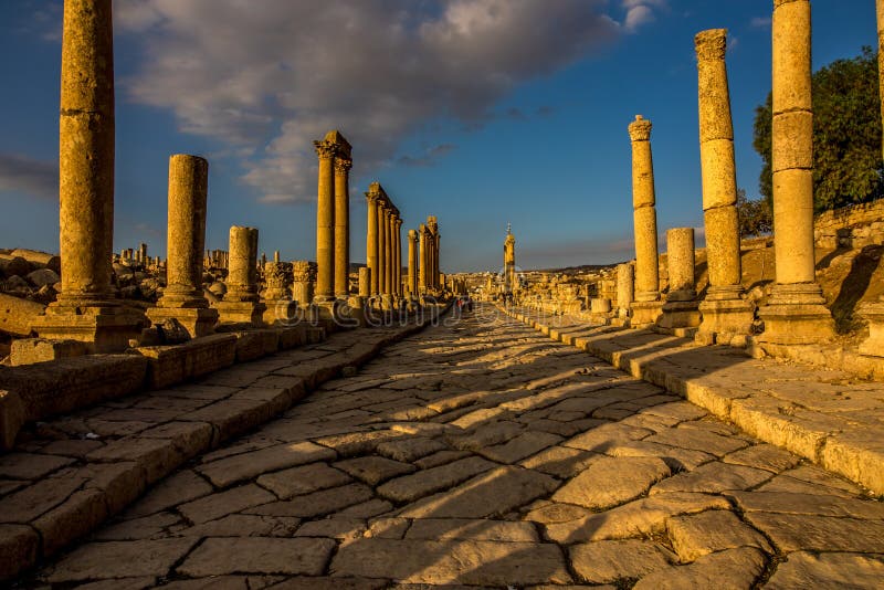 Jersah Jordan, Ancient Roman Historical Site