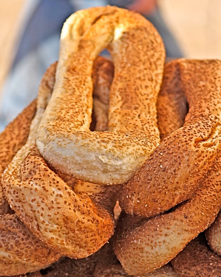 Jerusalem Bagels stock image. Image of jewish, homeland 15755021