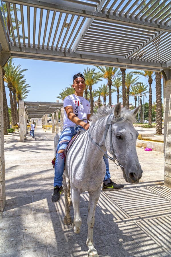 Arab Man Palestinian Costume Standing His Stock Photo 1099453877