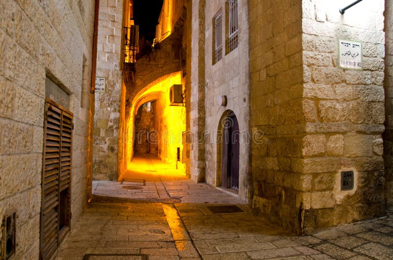 Jerusalem old city alley