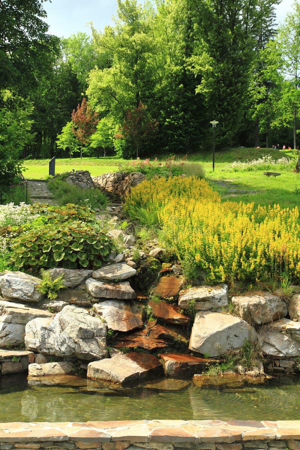 Jesenik Spa park royalty free stock photo Jesenik Spa park royalty free stock photo