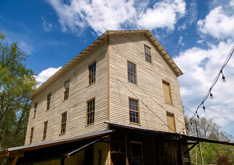 Historic Jessup`s Mill in Westfield, North Carolina