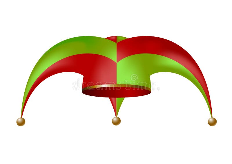 Jester hat royalty free illustration