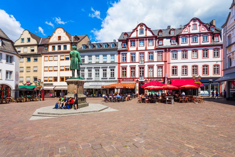 Jesuit Square in Koblenz, Germany Editorial Photo - Image of german, city: 143289731