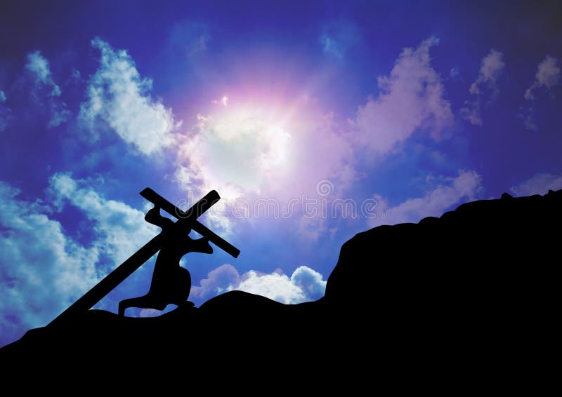 Jesus Christ carrying Cross