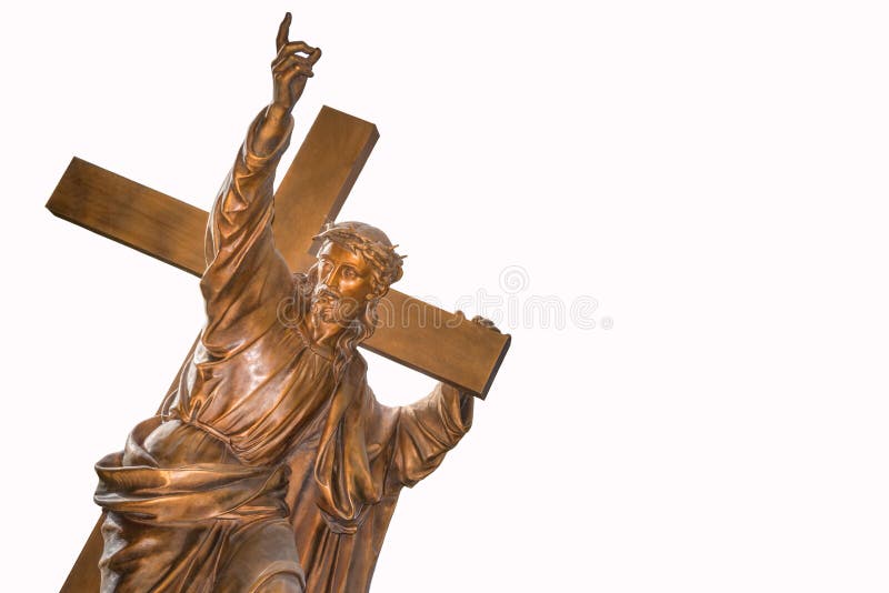 Jesus Christ carrying cross