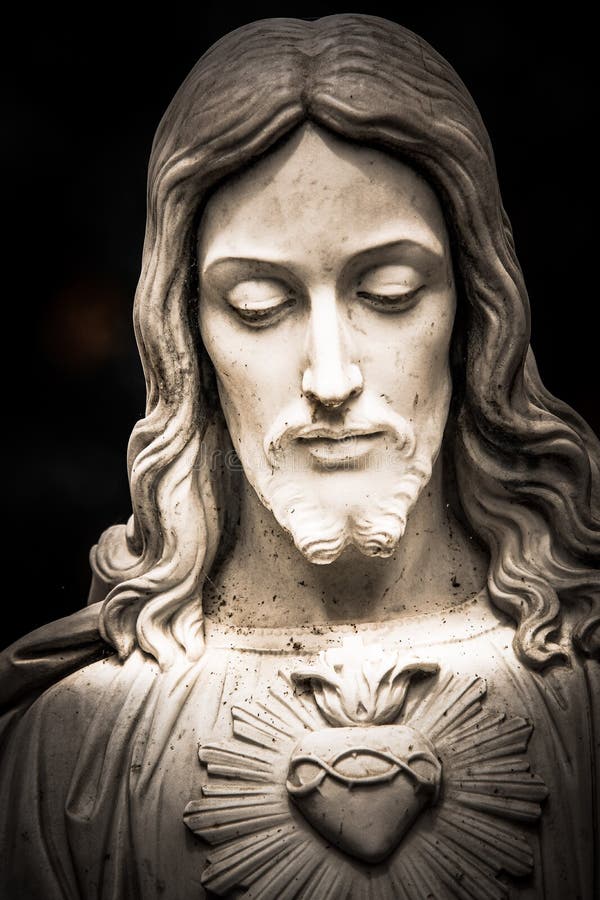 Jesus Christ, Close-up Color Stock Photo - Image of faithful, battered ...