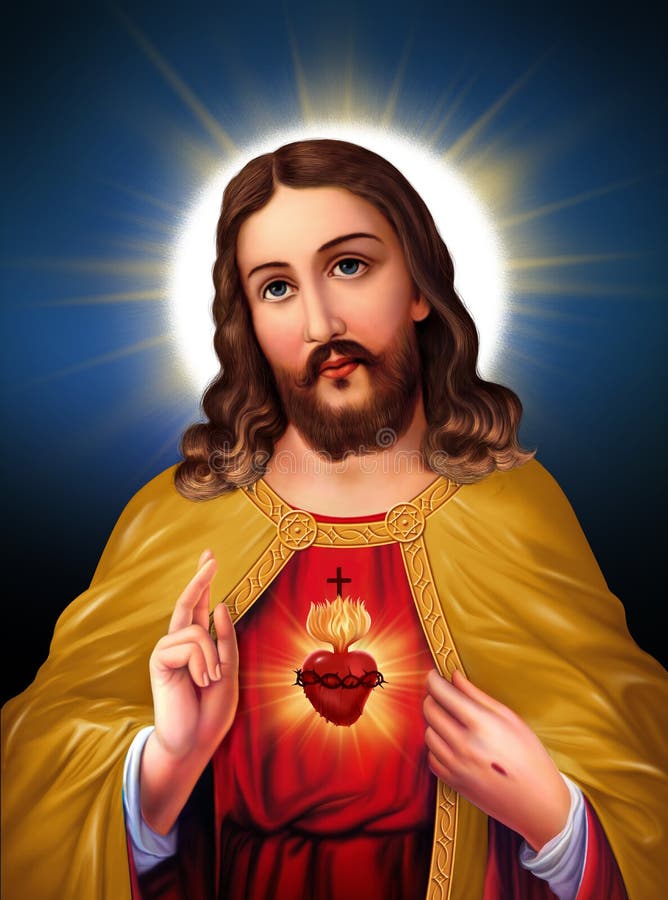 Jesus Christ Divine Mercy of Sacred Heart