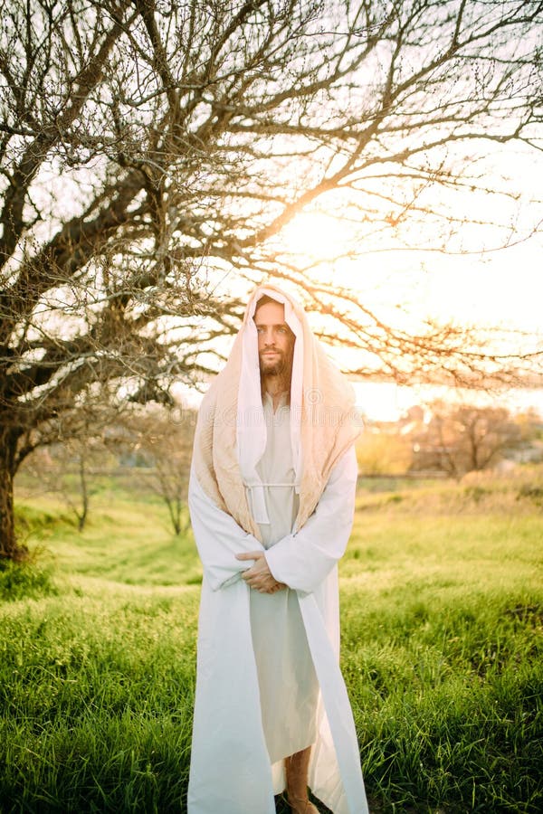 Biblical Robe Walking Stock Photos - Free & Royalty-Free Stock Photos ...
