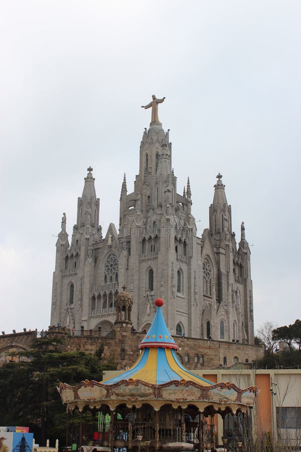 Jesus Christ Statue in Barcelona Spain Stock Photo Image of religion