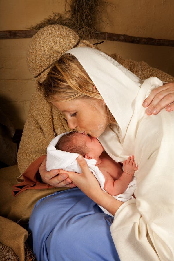 Jesus e Mary fotografie stock Jesus e Mary fotografie stock