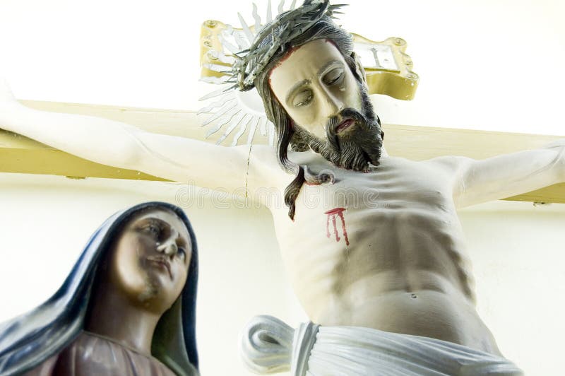 Jesus e mary immagine stock Jesus e mary immagine stock