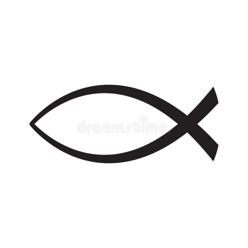 Jesus Fish Icons stock vector. Illustration of background - 18915435