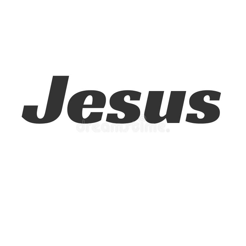 Jesus Name Background in Purple Colour Stock Illustration ...