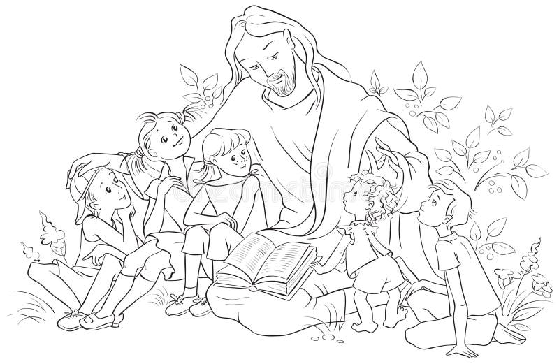 child christian coloring pages