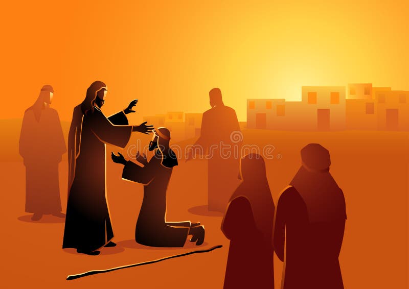 Jesús cura al hombre ciego