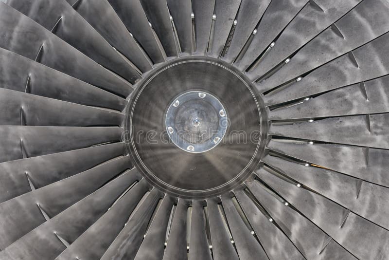 Jet Airplane turbine engine