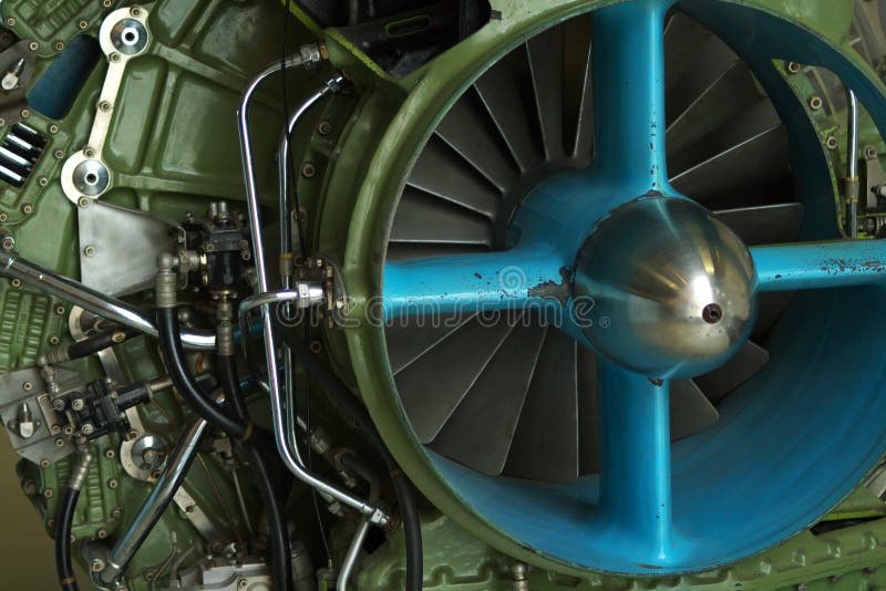 Jet engine royalty free stock image