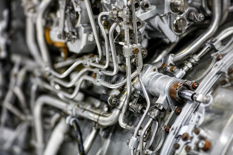 Jet engine. airplane engine side view close up royalty free stock photography Jet engine. airplane engine side view close up royalty free stock photography