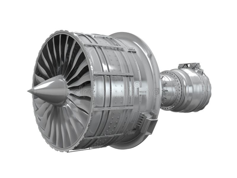 Jet Engine Isolated lizenzfreies stockbild Jet Engine Isolated lizenzfreies stockbild