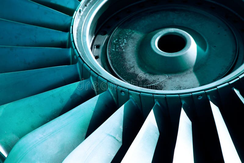 Jet Engine Part stock image. Image of alloy, metal, machine 45462227