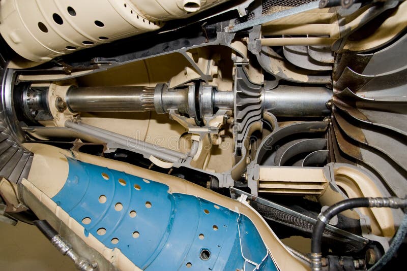 Jet engine components stock image. Image of nasa, steel - 26845549