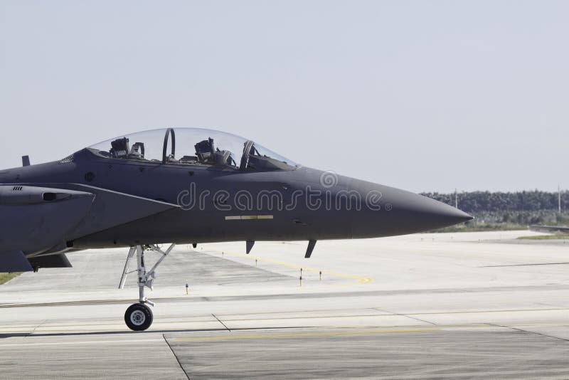 Jet Fighter stock photography