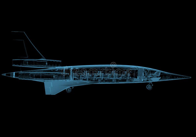 Jet plane vector illustration