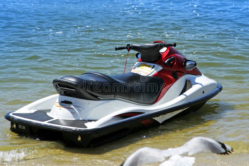 Jet ski rear view stock photo. Image of recreation, vehicle 579932