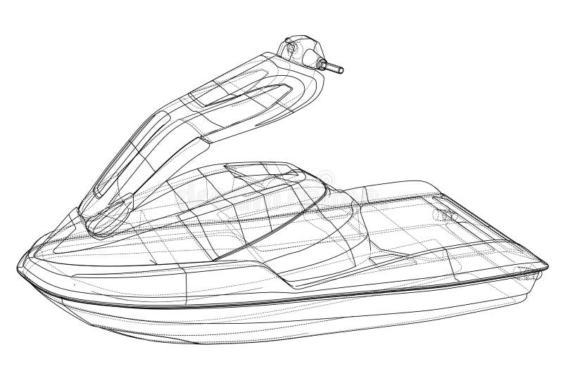 Awesome How To Draw A Jet Ski Easy Step By Step - hd wallpaper