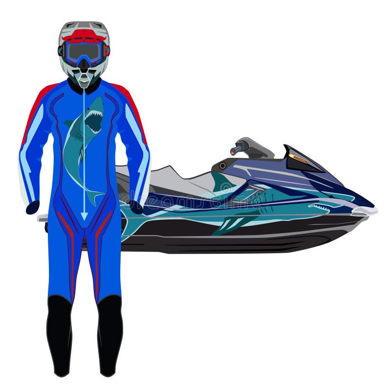 Speedboat Jet Stock Illustrations 389 Speedboat Jet Stock