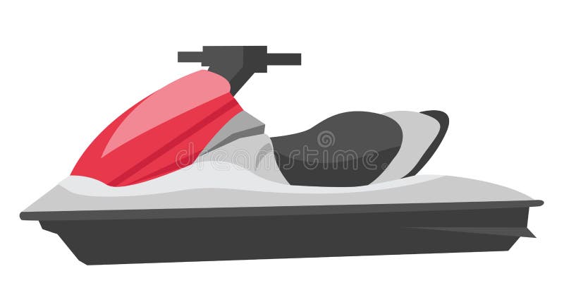 Jet ski sketch 3d illustration  Stock Illustration 46024794  PIXTA