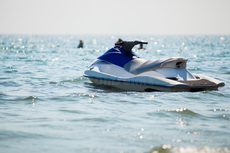 Jet ski in water stock photo. Image of relaxation, motor 43664274