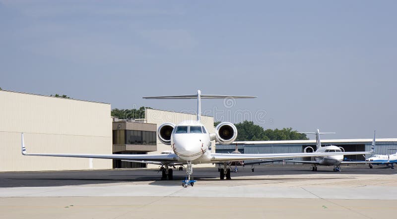 Jets at Hangers