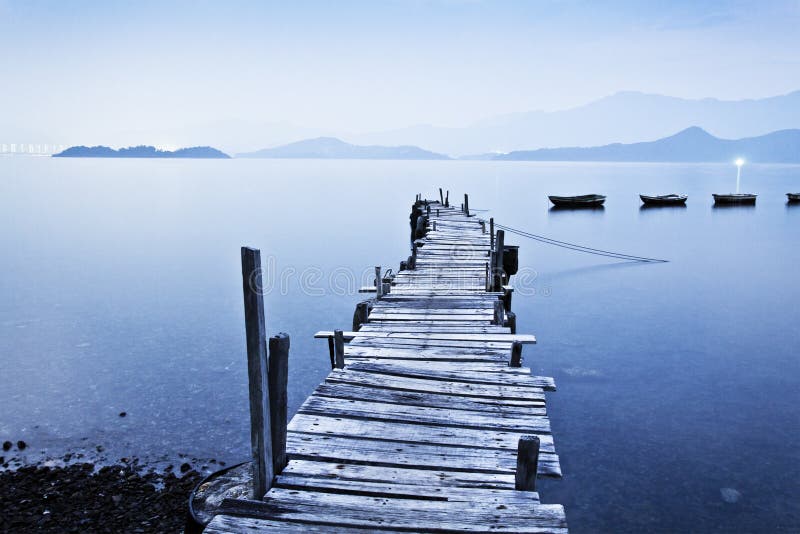 Jetty sunrise along the coast