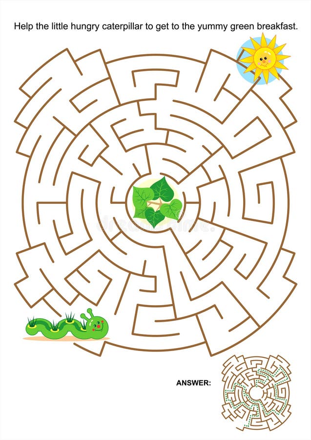 Jeu de labyrinthe pour des enfants