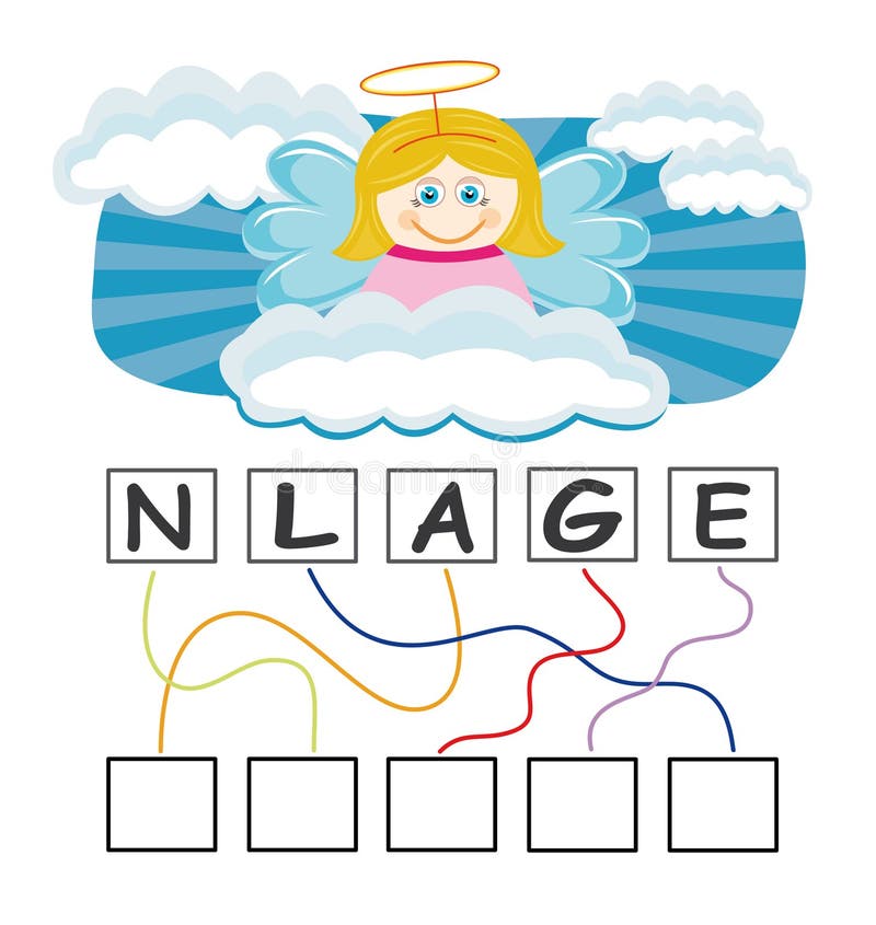 Jeu de mots avec l'ange Jeu de mots avec l'ange