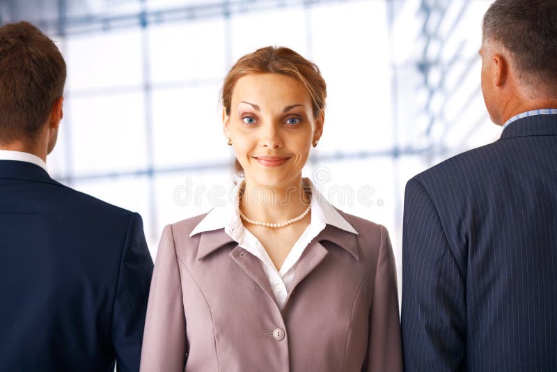 Jeune femme d'affaires images libres de droits Jeune femme d'affaires images libres de droits