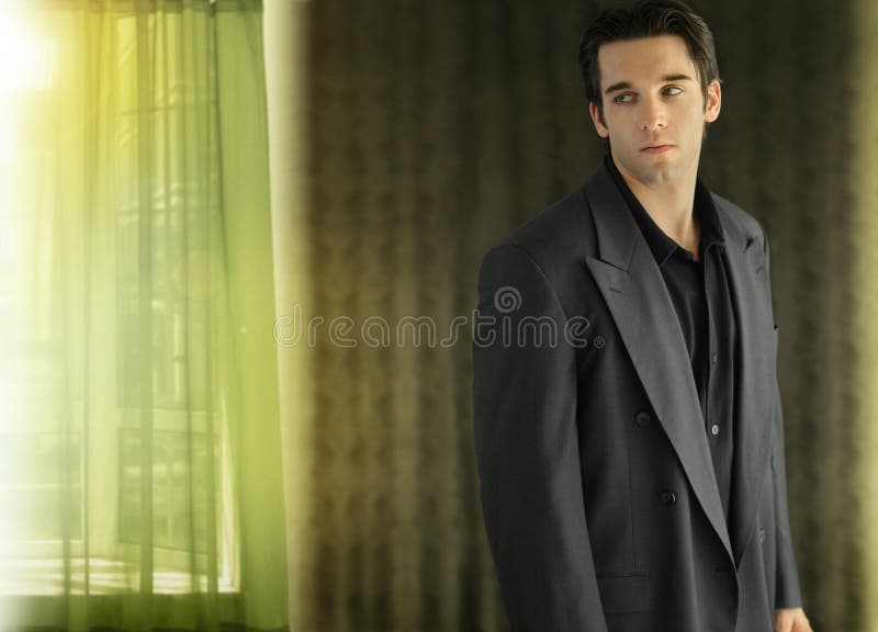 Jeune homme d'affaires photo stock Jeune homme d'affaires photo stock