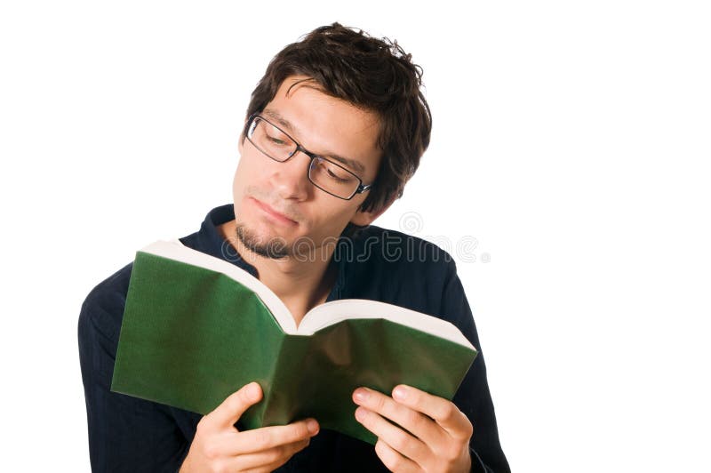 jeunes du relevé d'homme de livres photo stock jeunes du relevé d'homme de livres photo stock